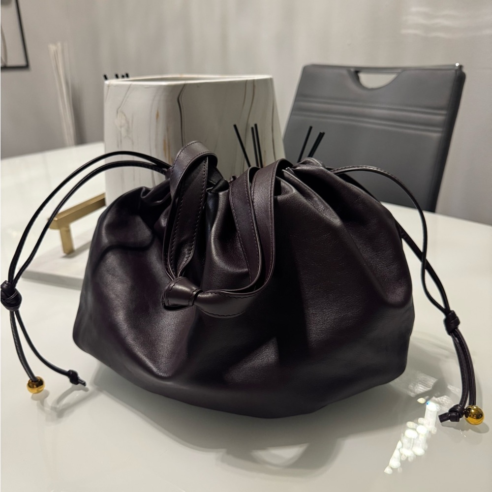 Bottega Veneta Bub Shoulder Leather Bag Medium